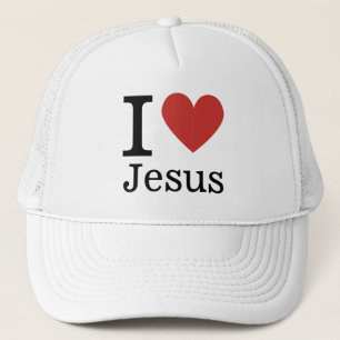 Boné Eu ❤️ Amo Jesus PERSONALIZÁVEL