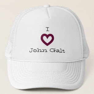 Boné Eu amo John Galt