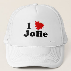 Boné Eu amo Jolie