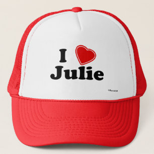Boné Eu amo Julie