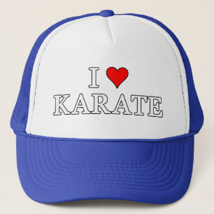 Boné Eu Amo Karate Hat