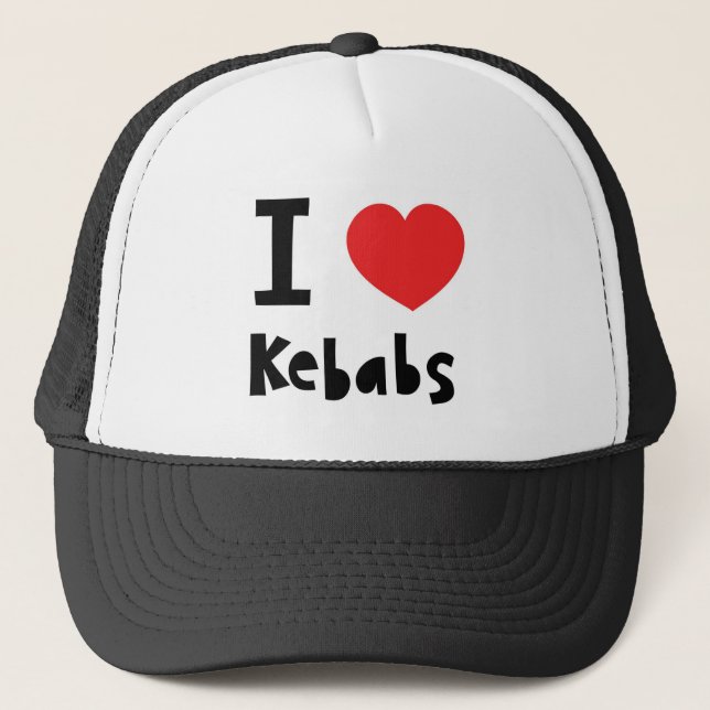 Boné Eu amo Kebabs (Frente)