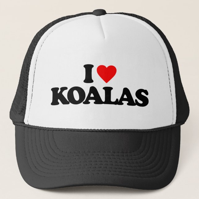 BONÉ EU AMO KOALAS (Frente)
