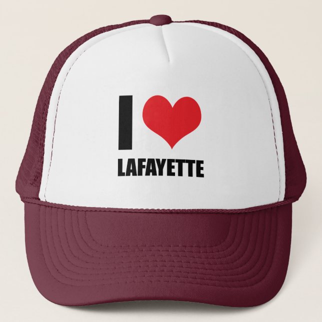 Boné Eu amo Lafayette (Frente)