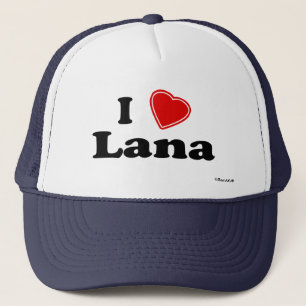 Boné Eu amo Lana