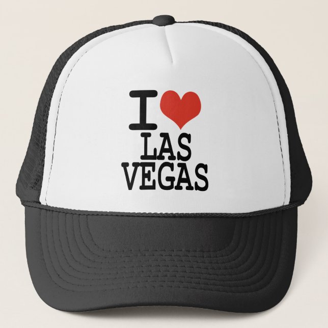 Boné Eu amo Las Vegas (Frente)