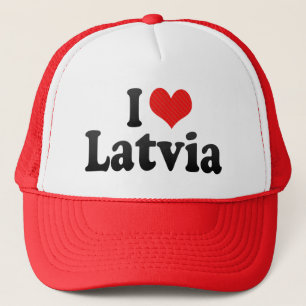Boné Eu amo Latvia