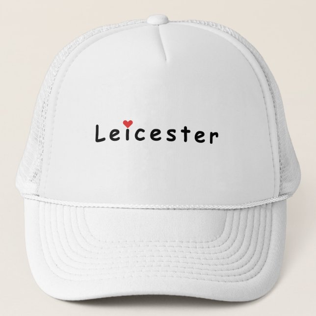 Boné Eu amo Leicester (Frente)