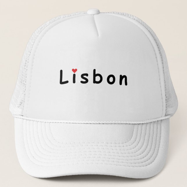 Boné Eu amo Lisboa (Frente)