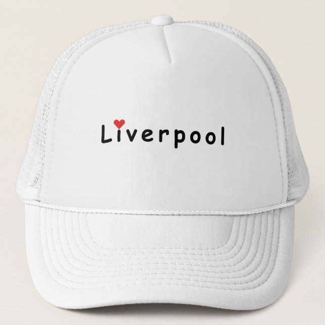 Boné Eu amo Liverpool (Frente)