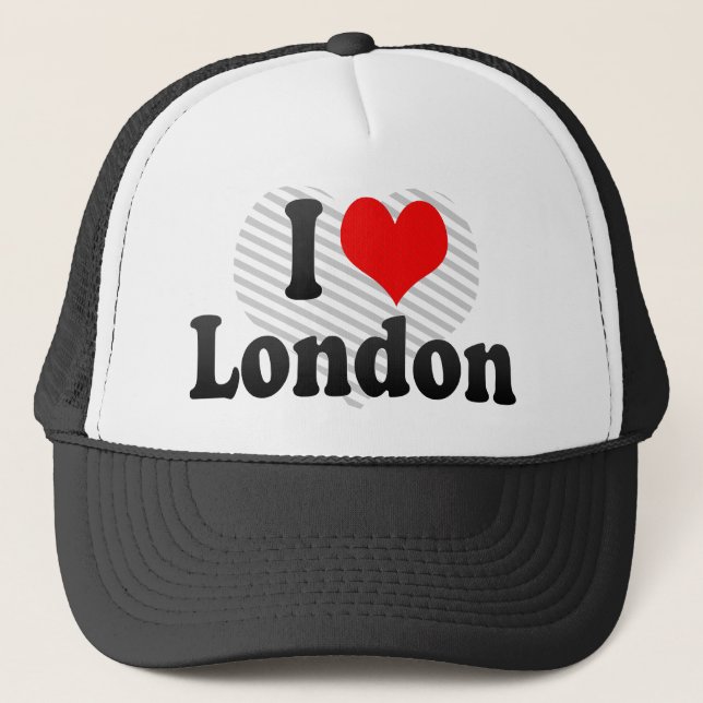 Boné Eu amo Londres (Frente)