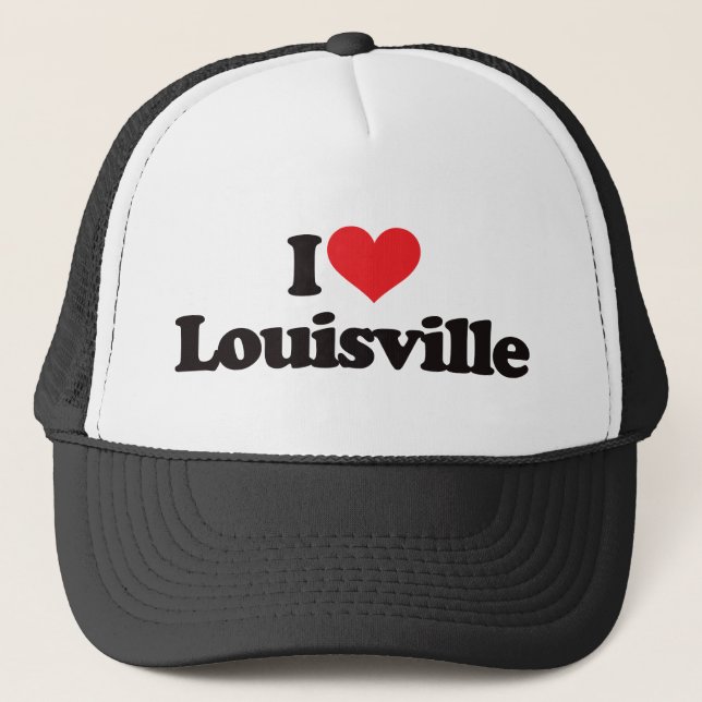 Boné Eu amo Louisville (Frente)