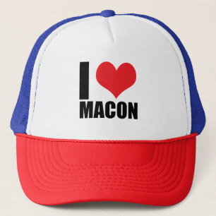 Boné Eu amo Macon