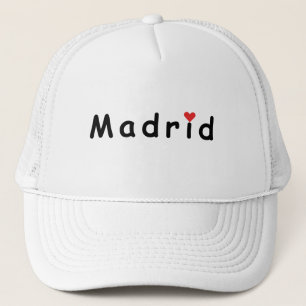 Boné Eu amo Madrid