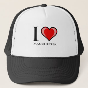Boné Eu amo Manchester