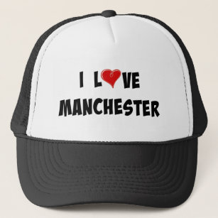 Boné Eu Amo Manchester