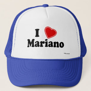 Boné Eu amo Mariano