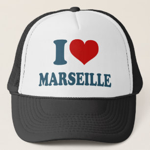 Boné Eu Amo Marselha