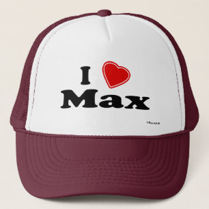 Boné Eu amo máximo