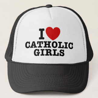 Boné Eu Amo Meninas Católicas