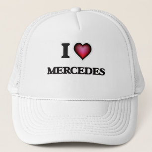 Boné Eu Amo Mercedes