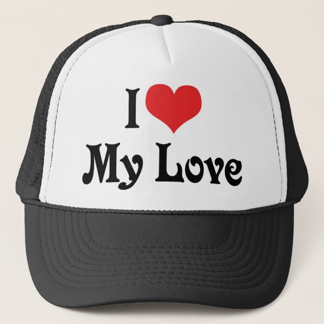Boné Eu Amo Meu Amor (Frente)