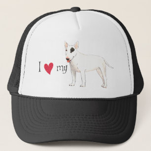Boné Eu amo meu bull terrier