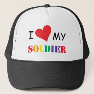 Boné eu amo meu CHAPÉU ALEGRE do soldado!