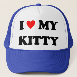 Boné Eu Amo Meu Gatinho