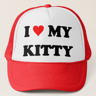 Boné Eu Amo Meu Gatinho