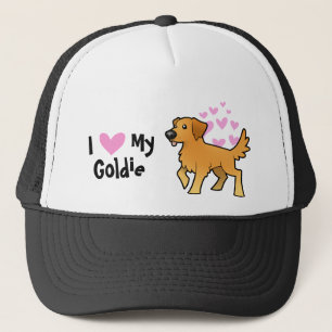 Boné Eu amo meu golden retriever