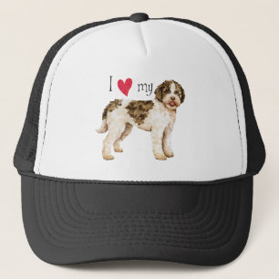 Boné Eu amo meu Lagotto