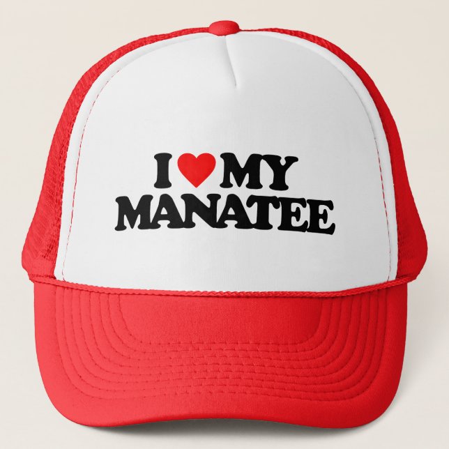 BONÉ EU AMO MEU MANATEIRO (Frente)