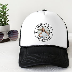 Boné Eu Amo Meu Namorada Quente Personalizado
