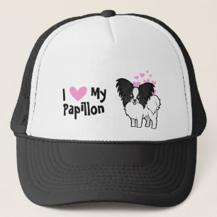 Boné Eu amo meu Papillon