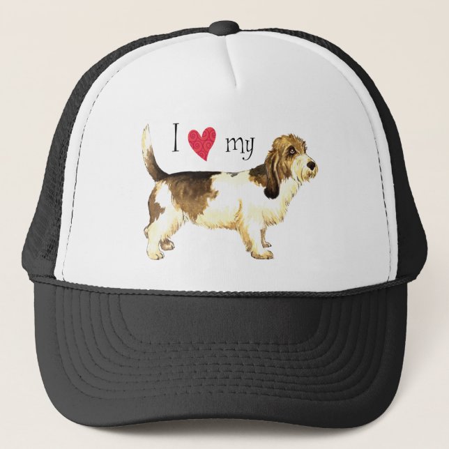 Boné Eu amo meu PBGV (Frente)