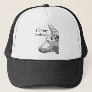 Boné eu amo meu podenco