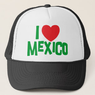 Boné Eu amo México