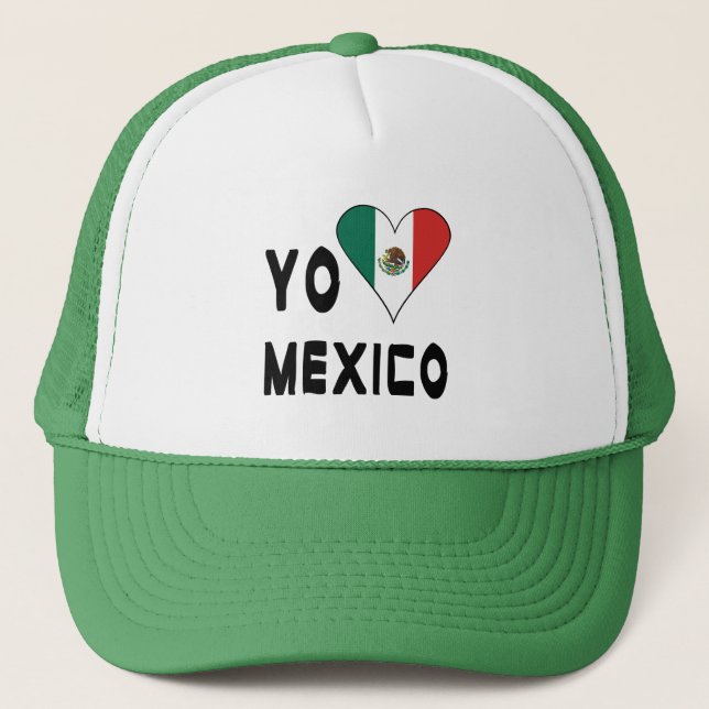 Boné Eu Amo México (Frente)