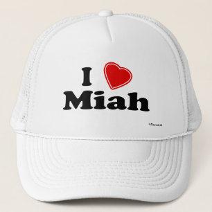 Boné Eu amo Miah