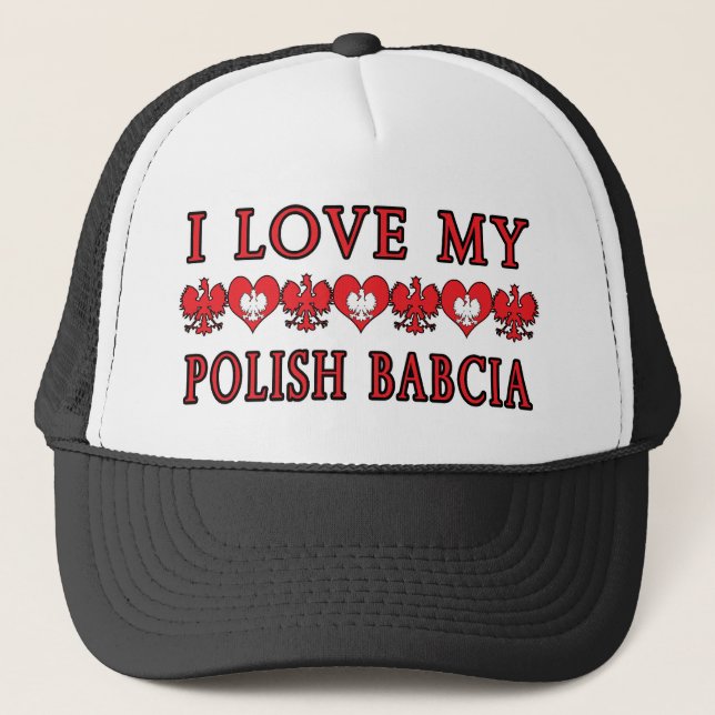 Boné Eu Amo Minha Babilcia Polonesa (Frente)