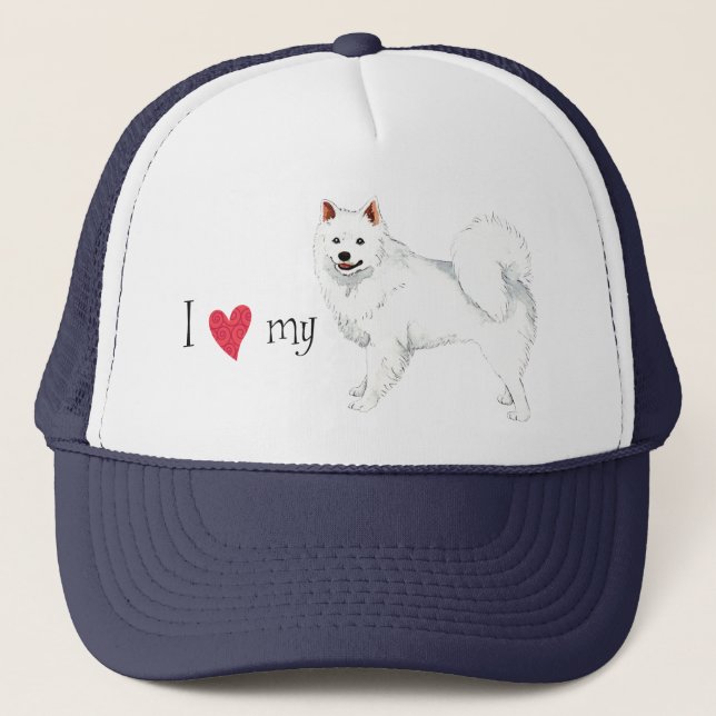 Boné Eu amo minha Eskie (Frente)
