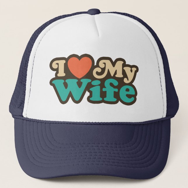 Boné Eu Amo Minha Esposa (Frente)