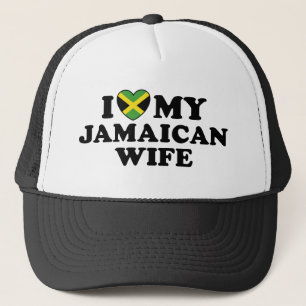 Boné Eu Amo Minha Esposa Jamaicana
