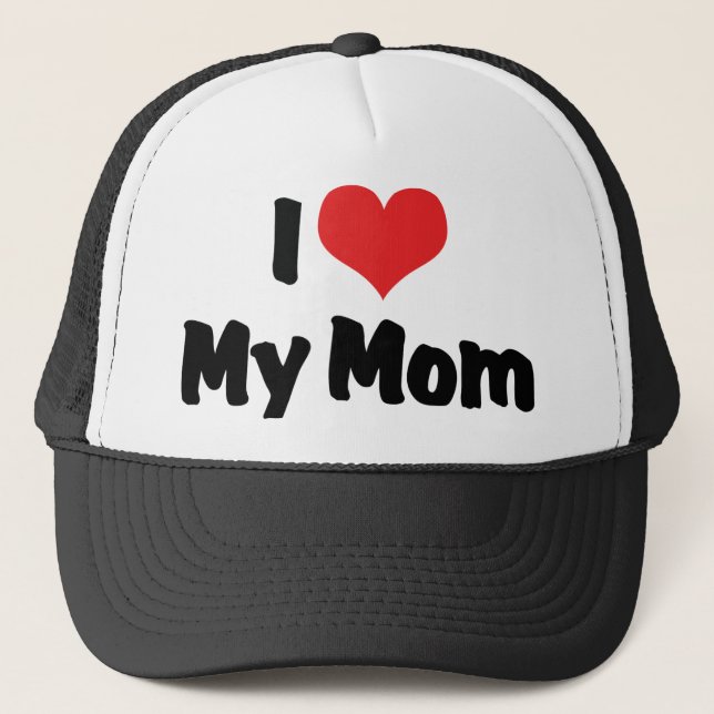 Boné Eu Amo Minha Mãe (Frente)