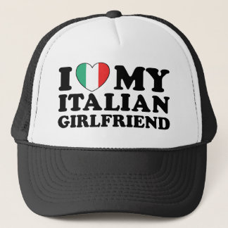 Boné Eu Amo Minha Namorada Italiana