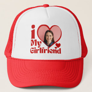 Boné Eu Amo Minha Namorada Personalizado