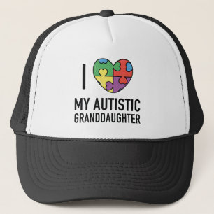 Boné Eu Amo Minha neta Autista