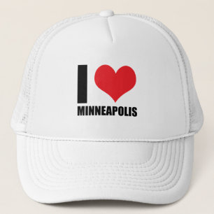 Boné Eu amo Minneapolis