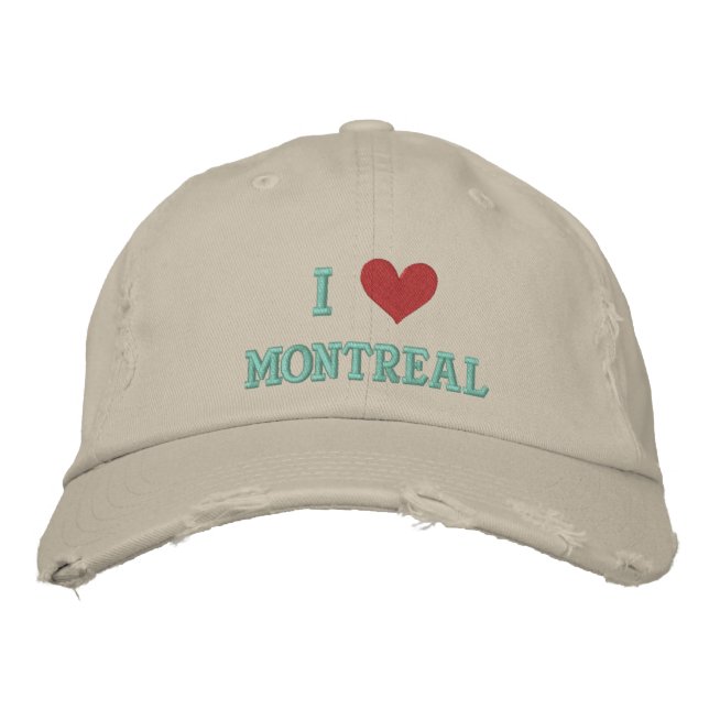 BONÉ EU AMO MONTREAL (Frente)